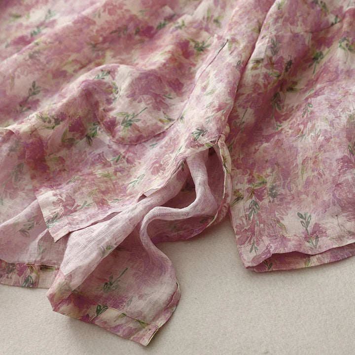 Aurelia Linen Blouse