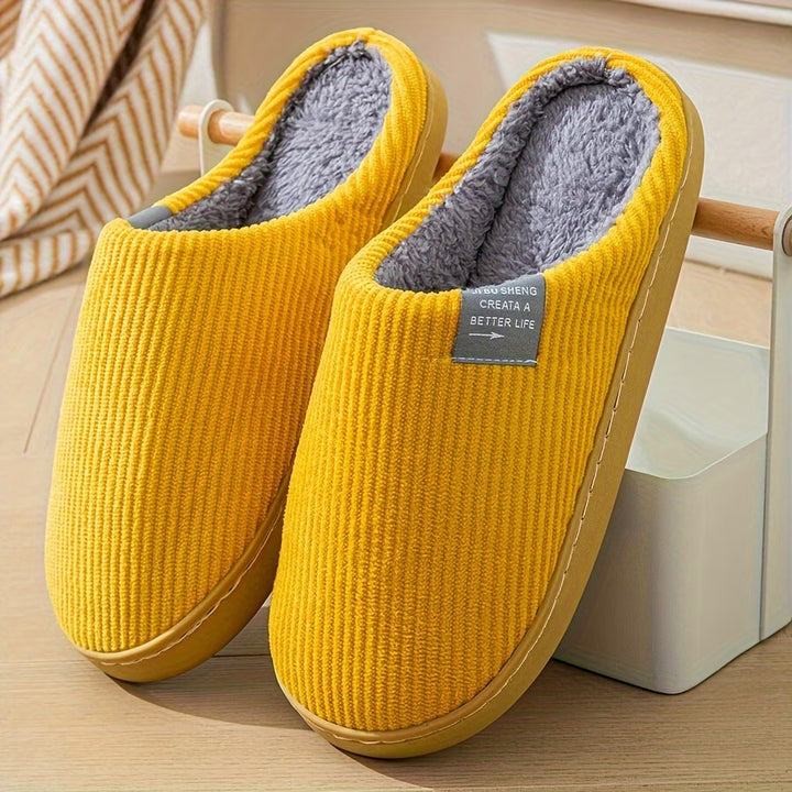 Emery Corduroy Slippers
