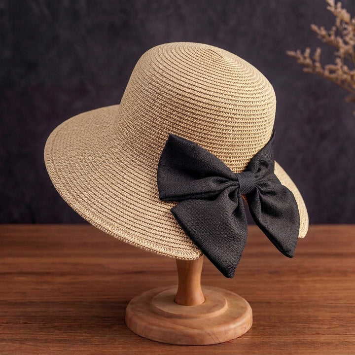 Aurora Bow Straw Hat