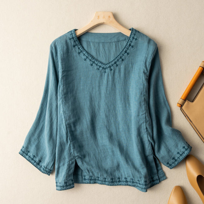 Soft Linen Blouse