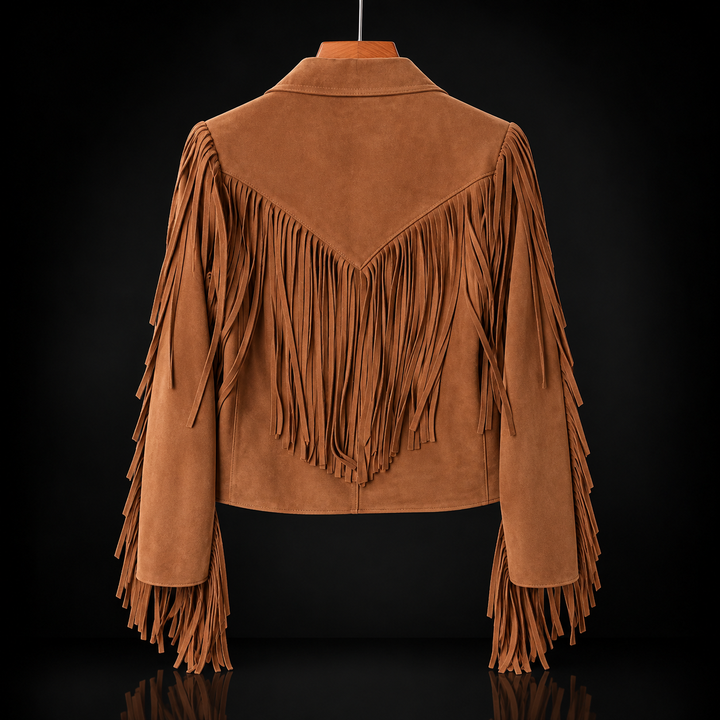 Valeria Suede Frinb Blazer