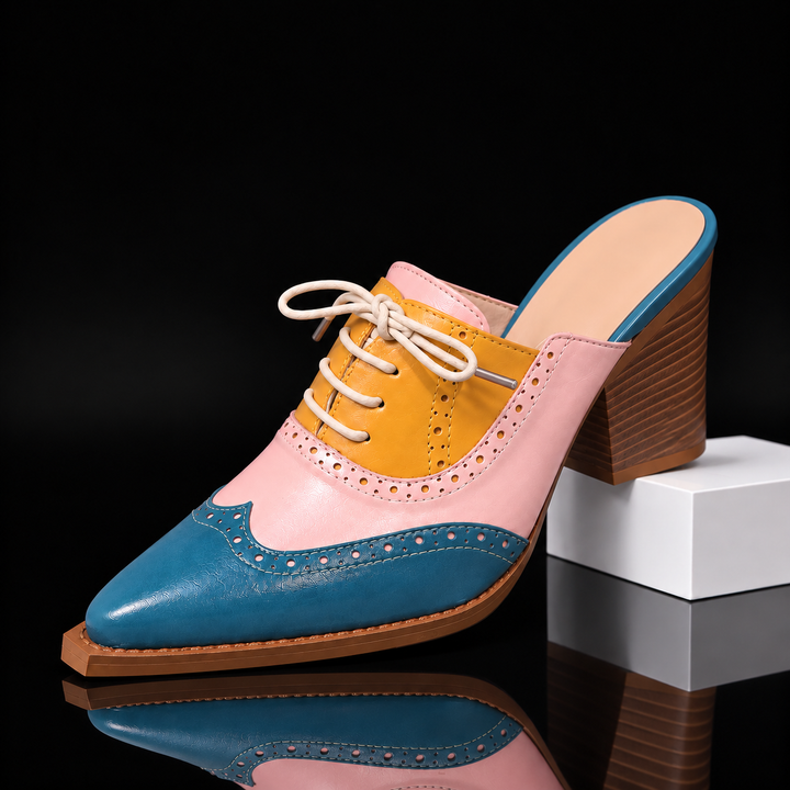 Vienna Block Heel Loafers