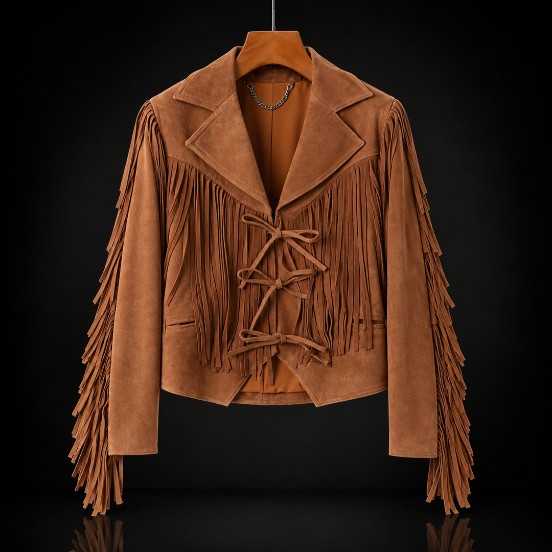Valeria Suede Frinb Blazer