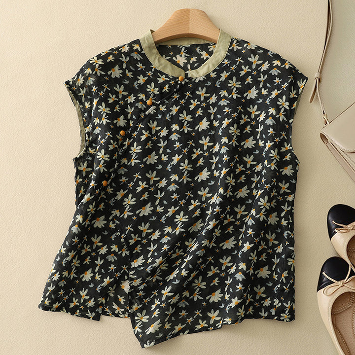 Alena Linen Blouse