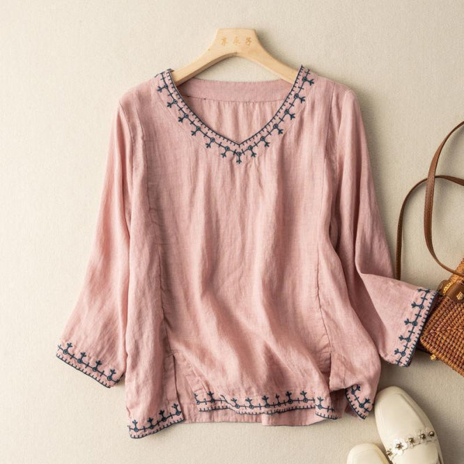Soft Linen Blouse