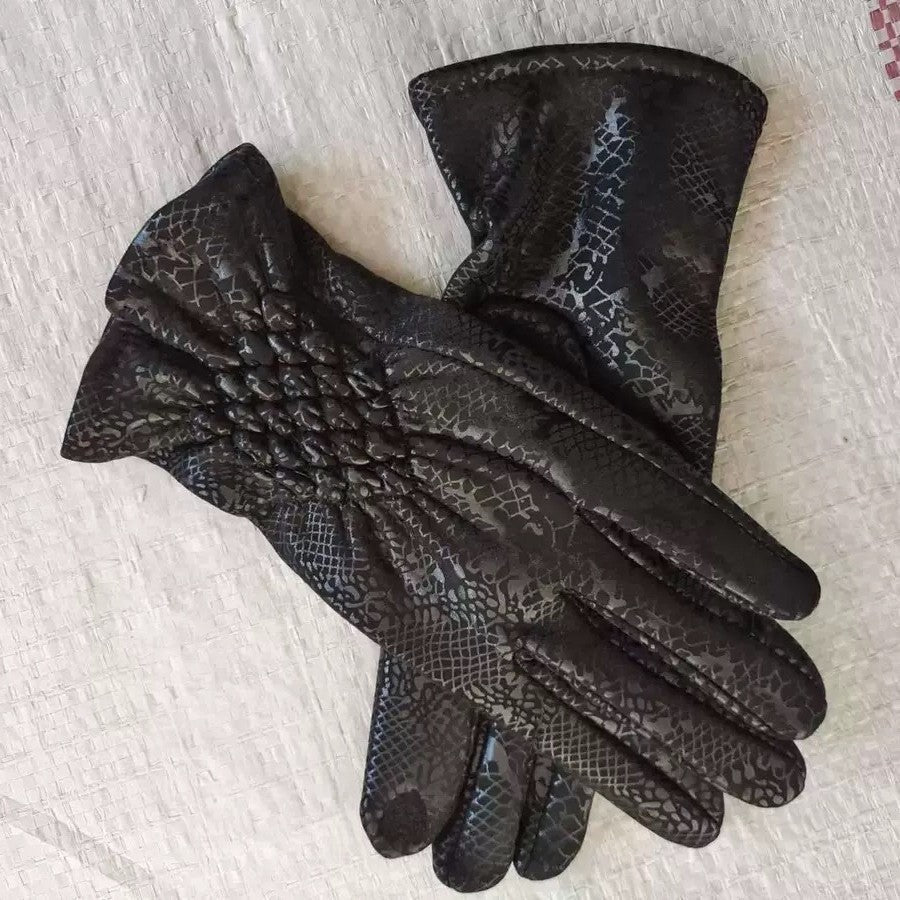 Python Snake Gloves