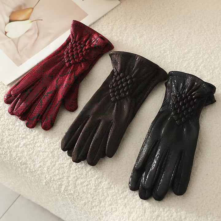 Python Snake Gloves