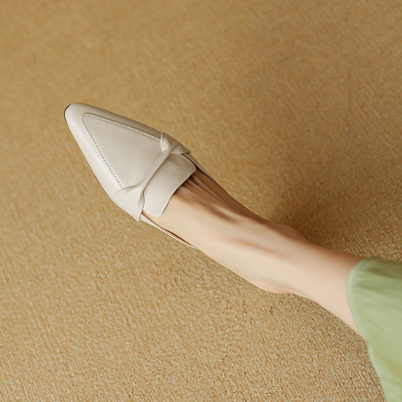 Amara Genuine Leather Mules