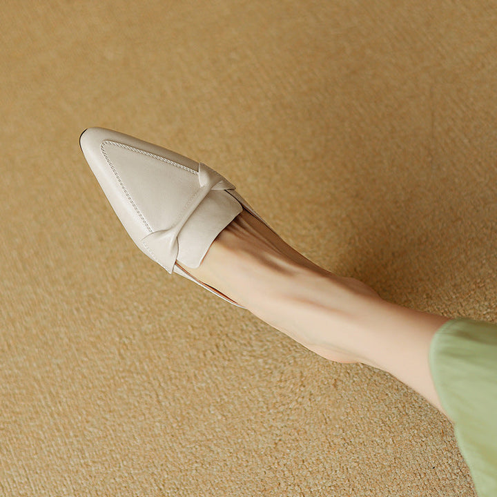 Amara Genuine Leather Mules