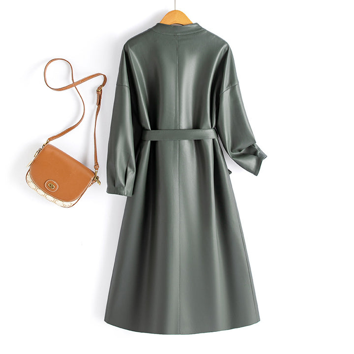 Rayanna Leather Blazer Dress