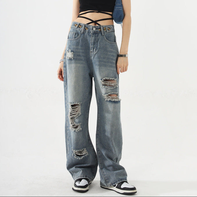 LUSH SUBWAY BAGGY JEANS