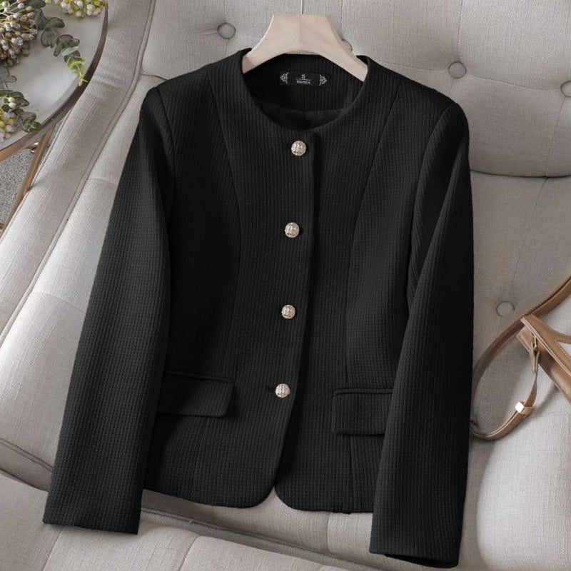 Alina Plaid Blazer