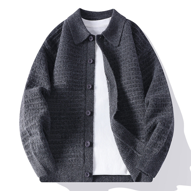 Marksen Waffle Knit Cardigan