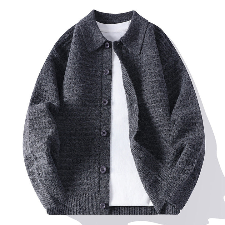 Marksen Waffle Knit Cardigan