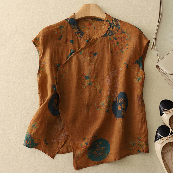 Alena Linen Blouse