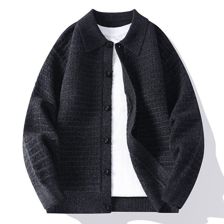 Marksen Waffle Knit Cardigan