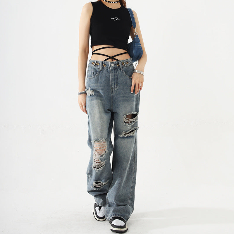 LUSH SUBWAY BAGGY JEANS
