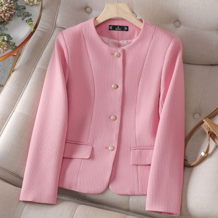Alina Plaid Blazer