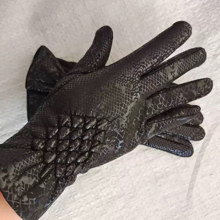 Python Snake Gloves