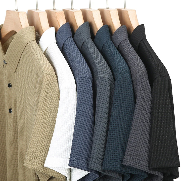 Mulberry Silk Polo T-shirt