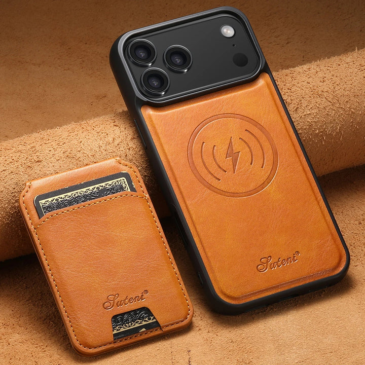 Versco Leather iPhone Case