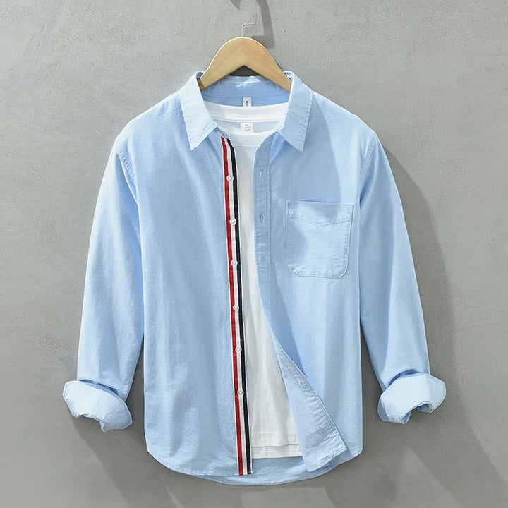 NEO LINEN HOODED SHIRT
