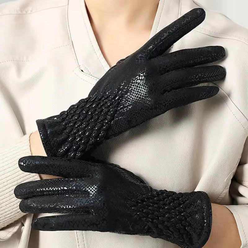 Python Snake Gloves