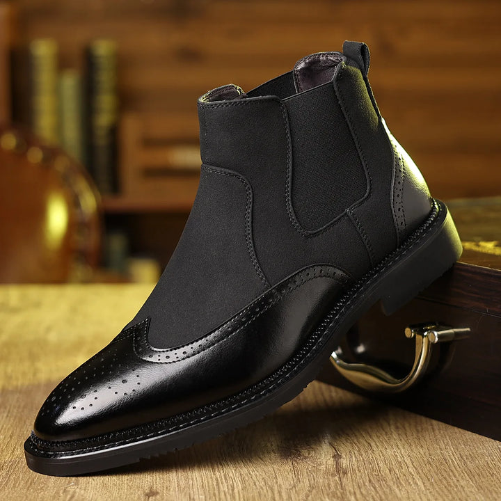 Brooklyn leather Chelsea Boots