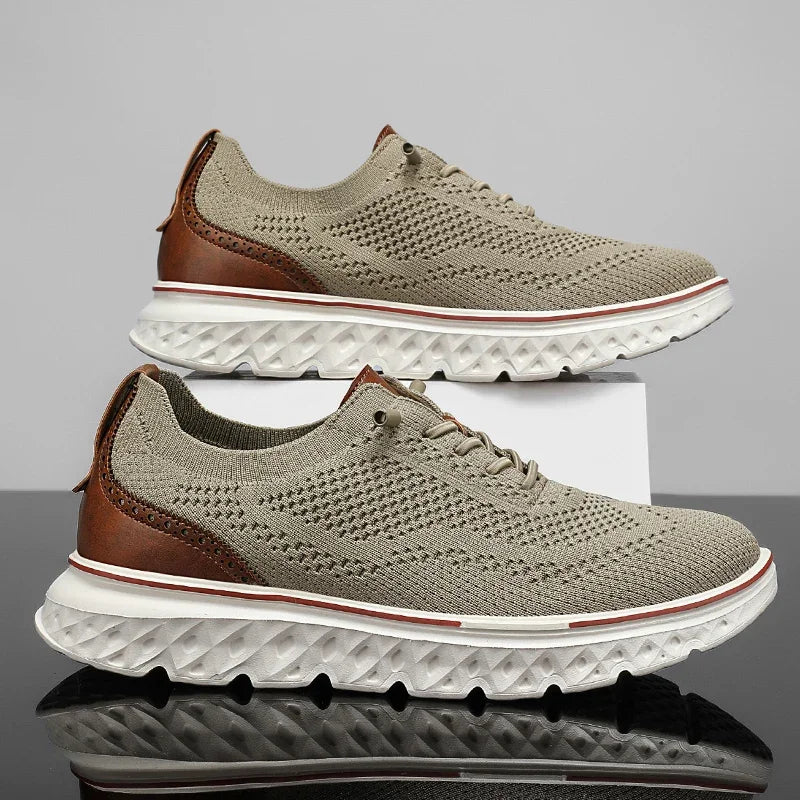 Montier Knit Mesh Sneakers