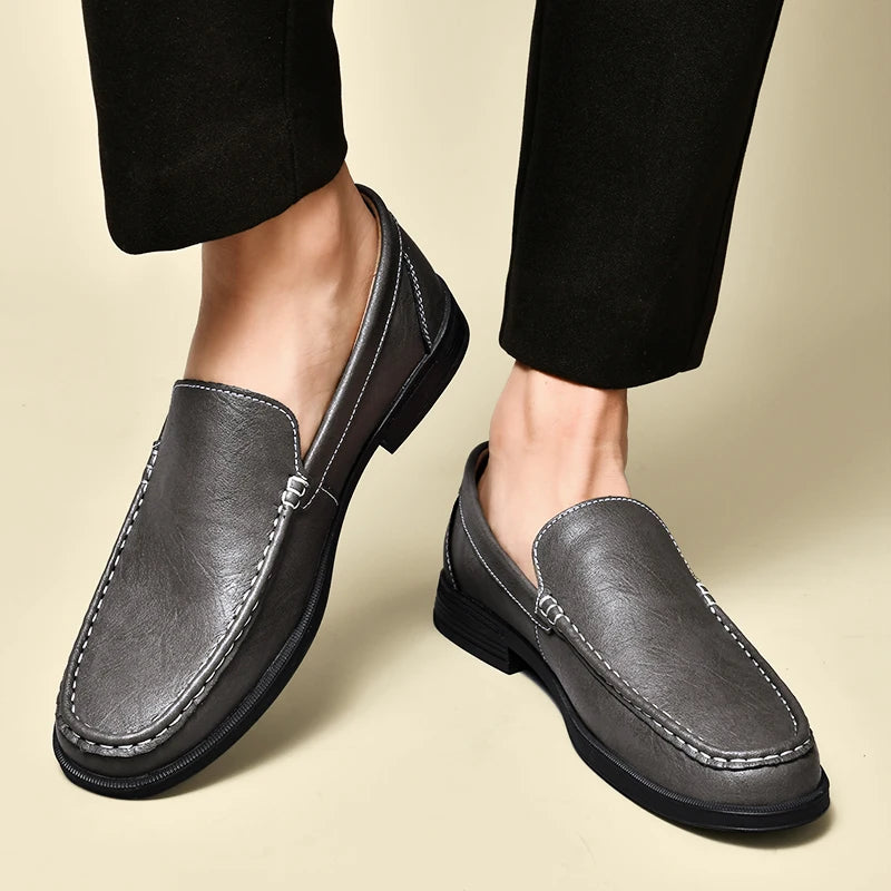 Dario Slip-on Leather Shoes