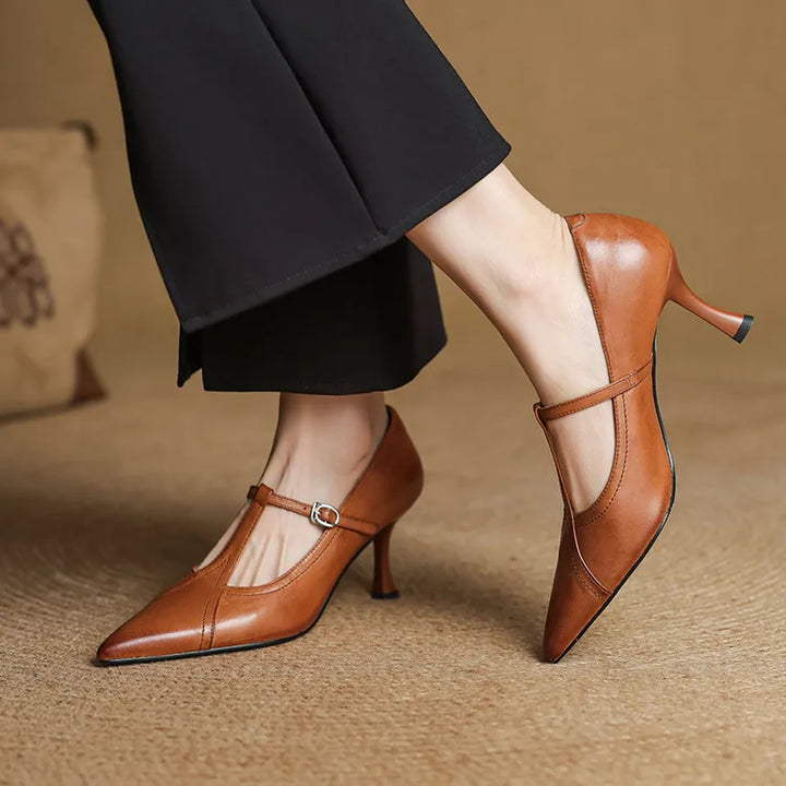 Verona Genuine Leather Heels