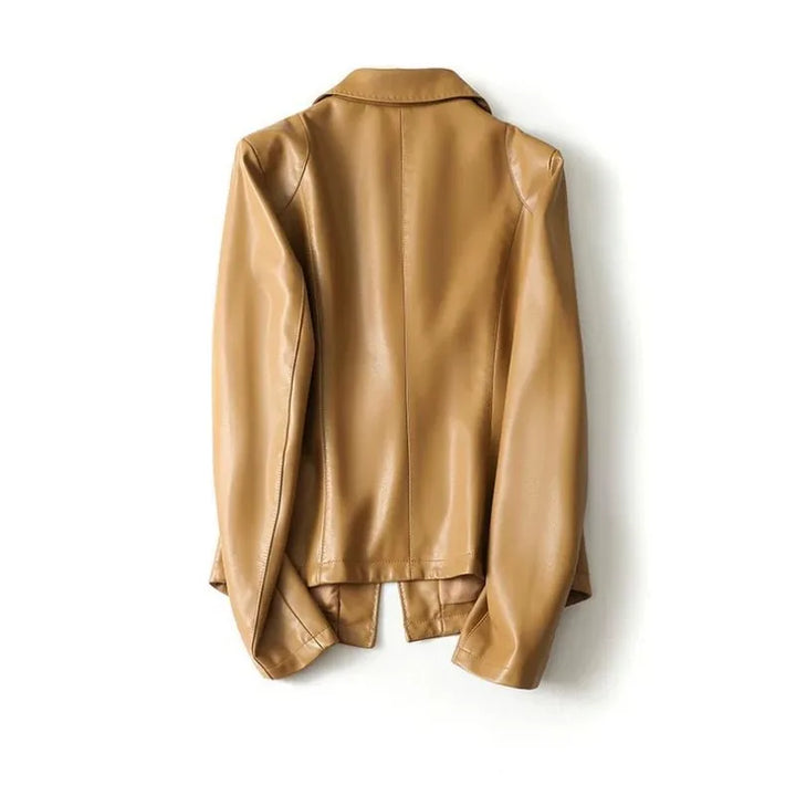 Rivera Lambskin Leather Blazer