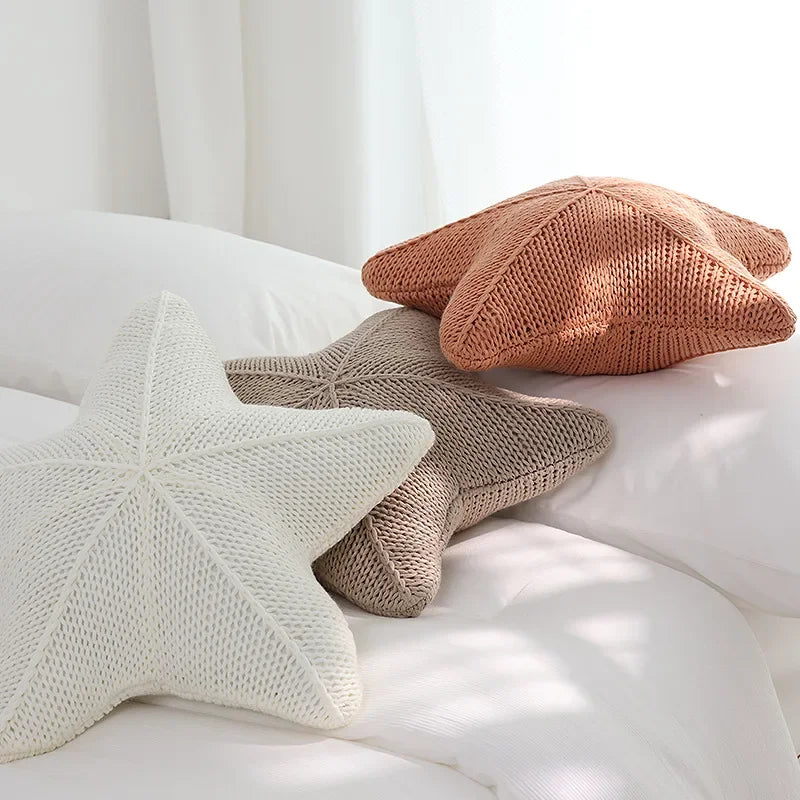 Coastal Charm Starfish Pillow