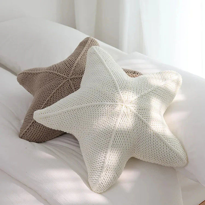 Coastal Charm Starfish Pillow