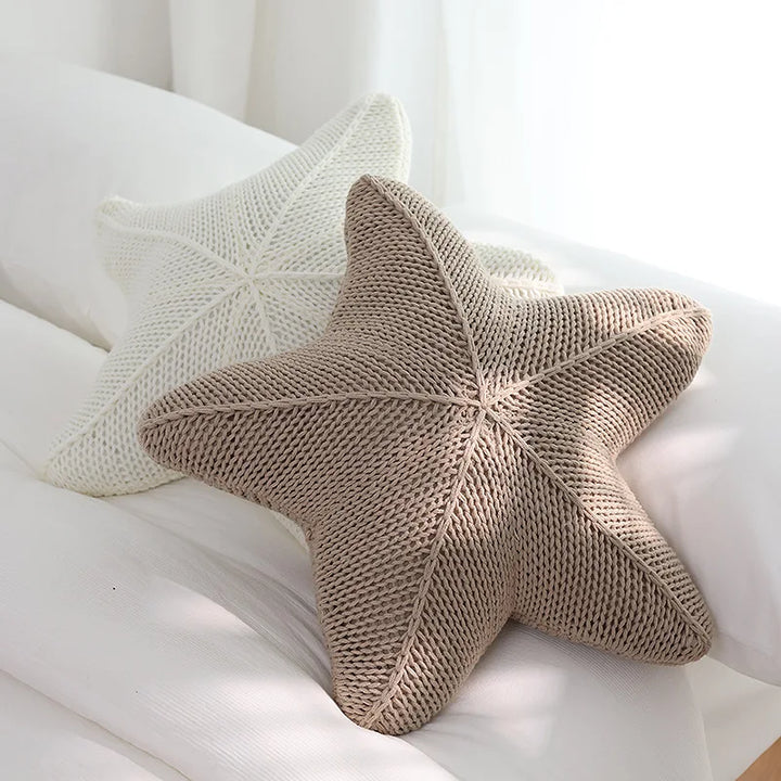 Coastal Charm Starfish Pillow
