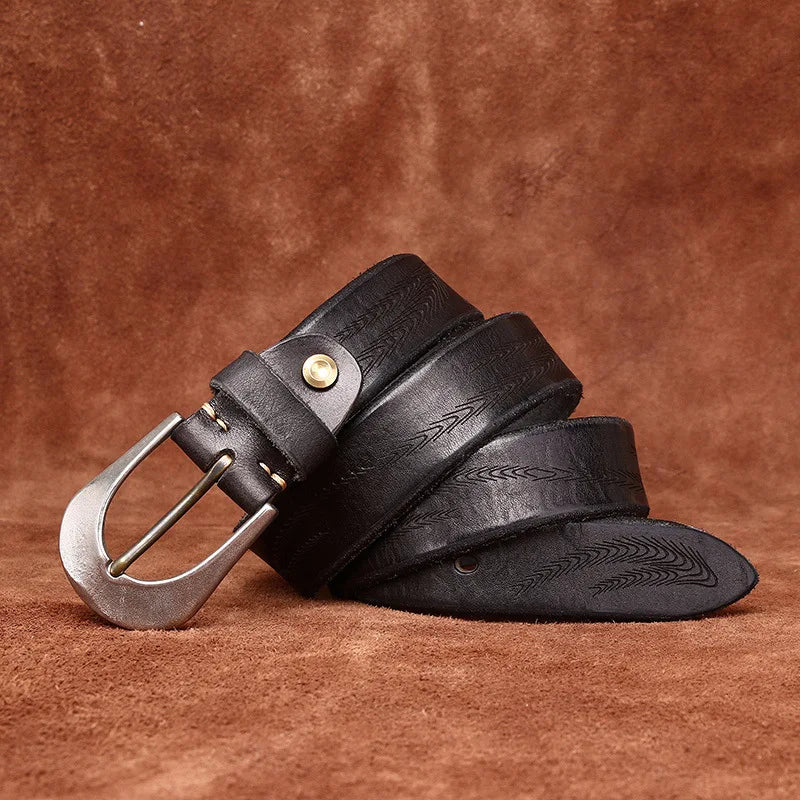 Carvatti Vintage Inspired Leather Belt
