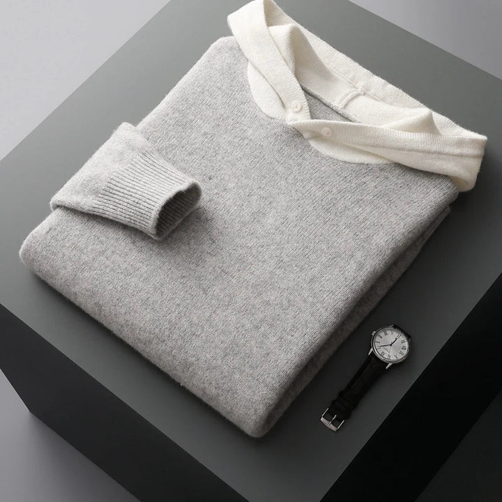 ALPACA/MERINO WOOL HOODIE