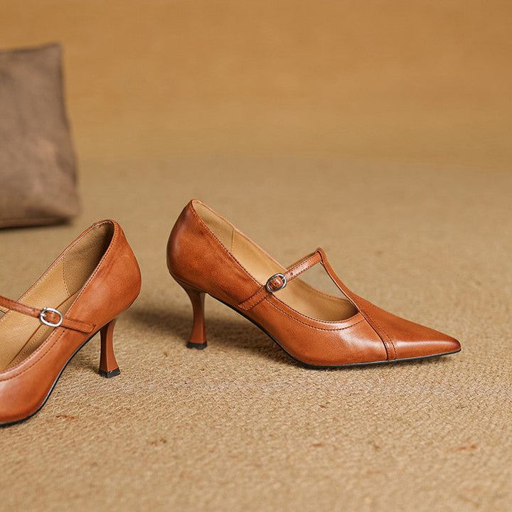 Verona Genuine Leather Heels