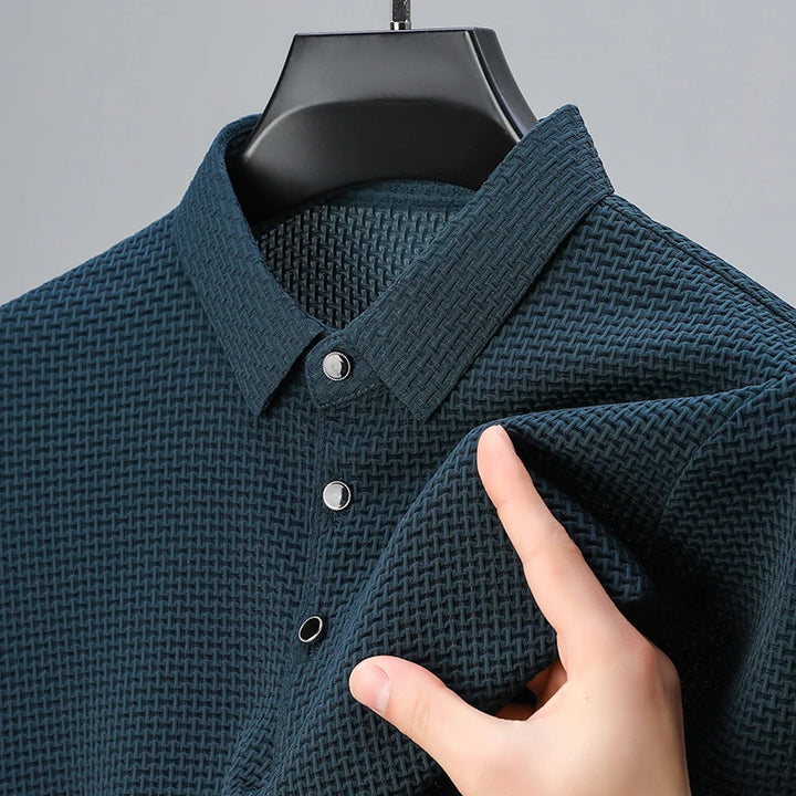 Mulberry Silk Polo T-shirt