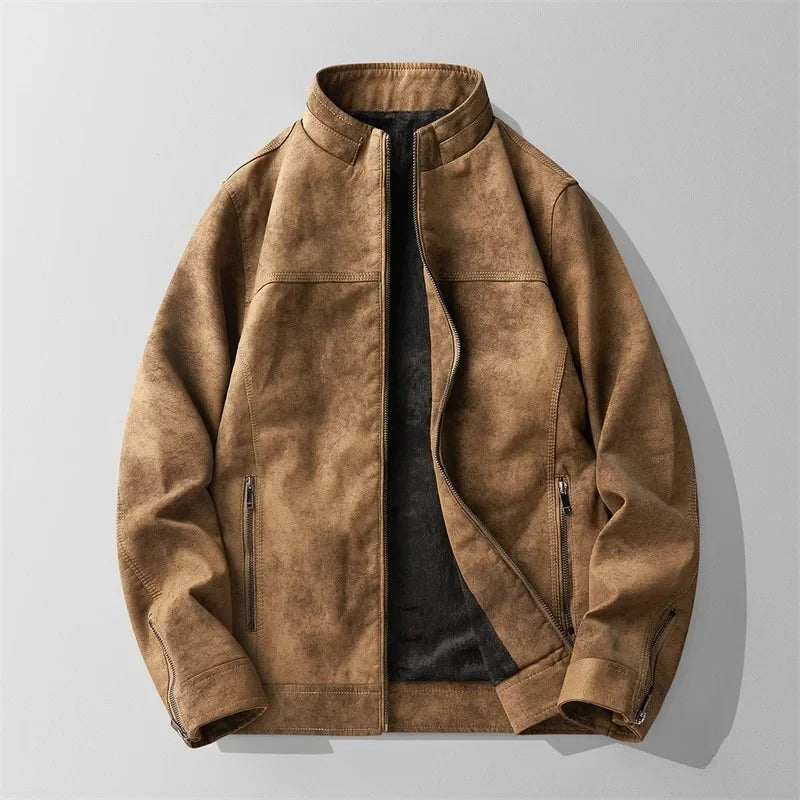 Denzel premium leather jacket