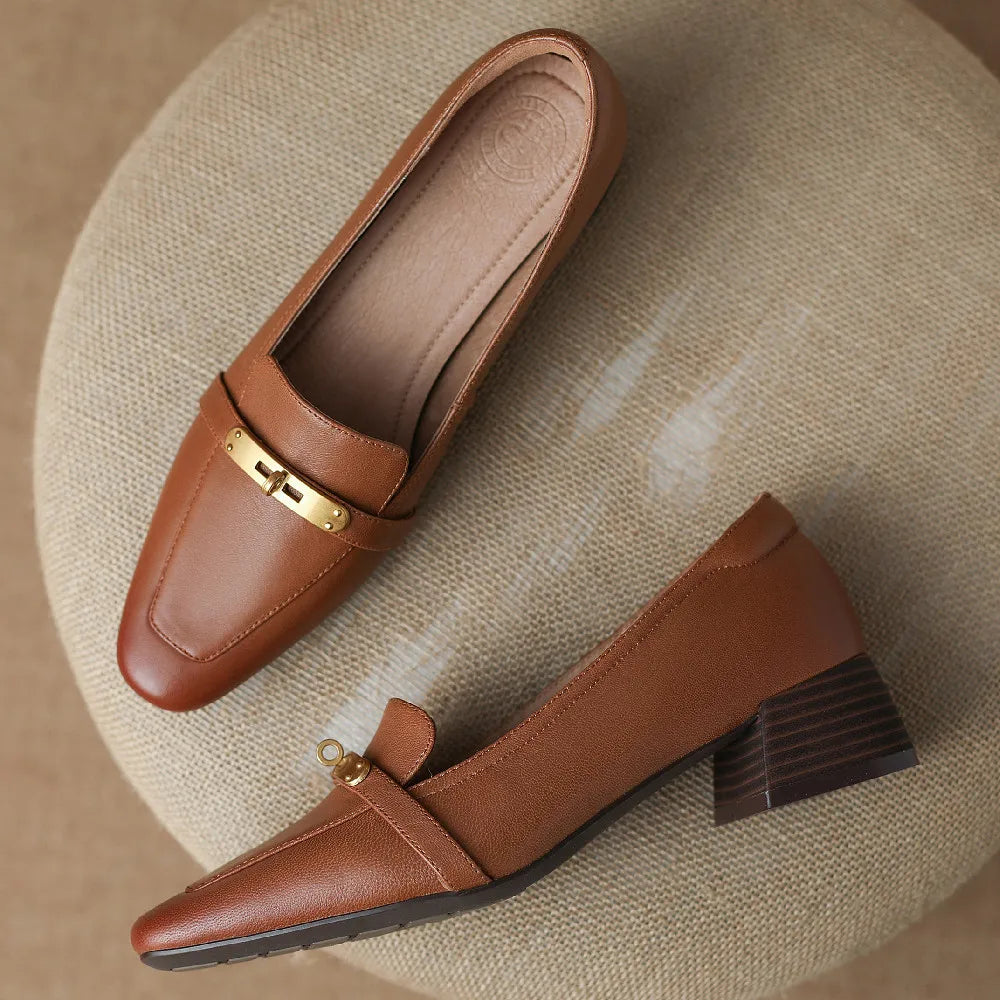 Marcia Genuine Leather Loafers