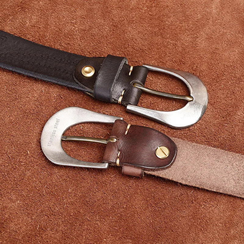 Carvatti Vintage Inspired Leather Belt