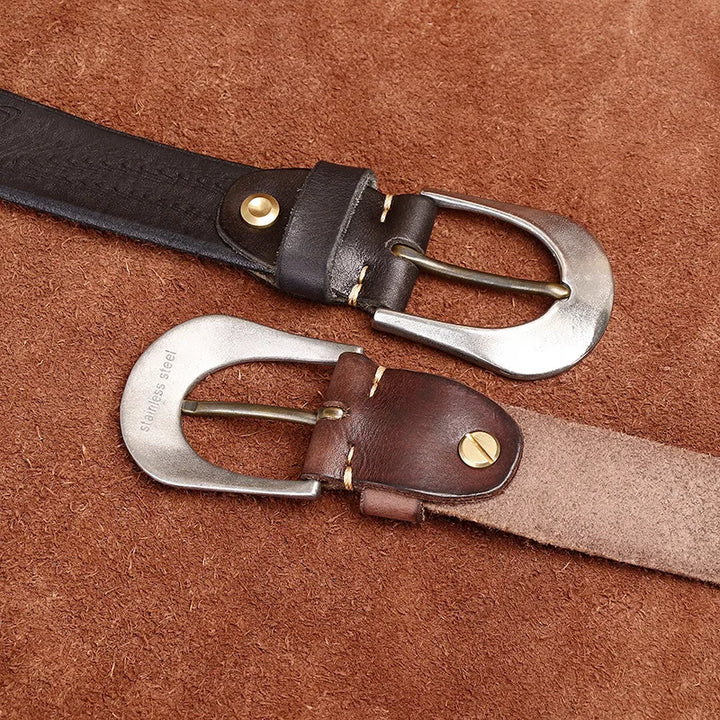 Carvatti Vintage Inspired Leather Belt