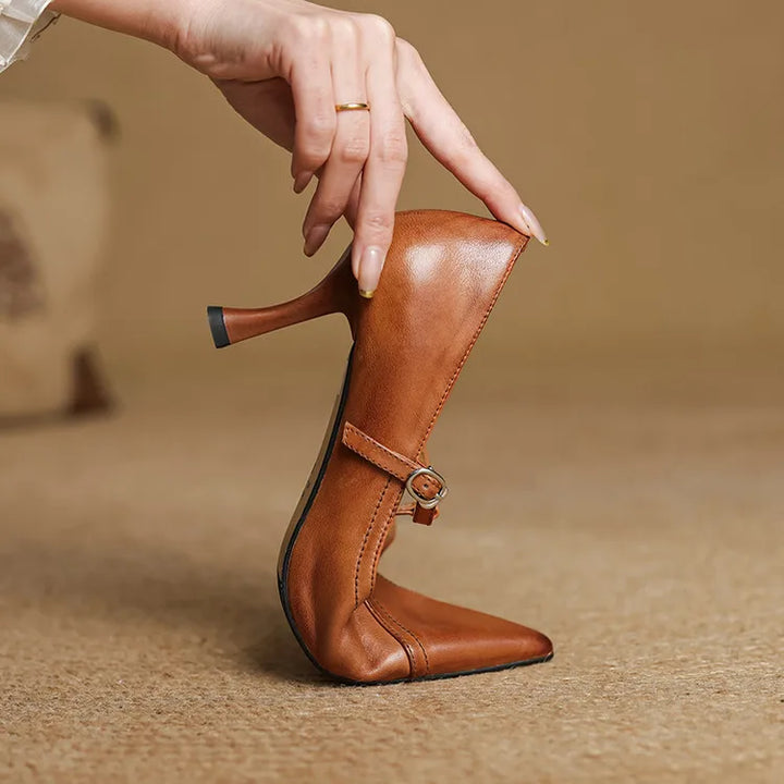 Verona Genuine Leather Heels