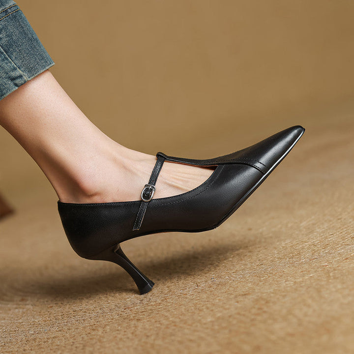Verona Genuine Leather Heels
