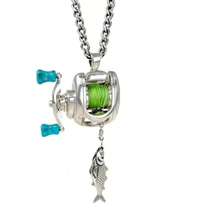 Onyx Fishing Pendant