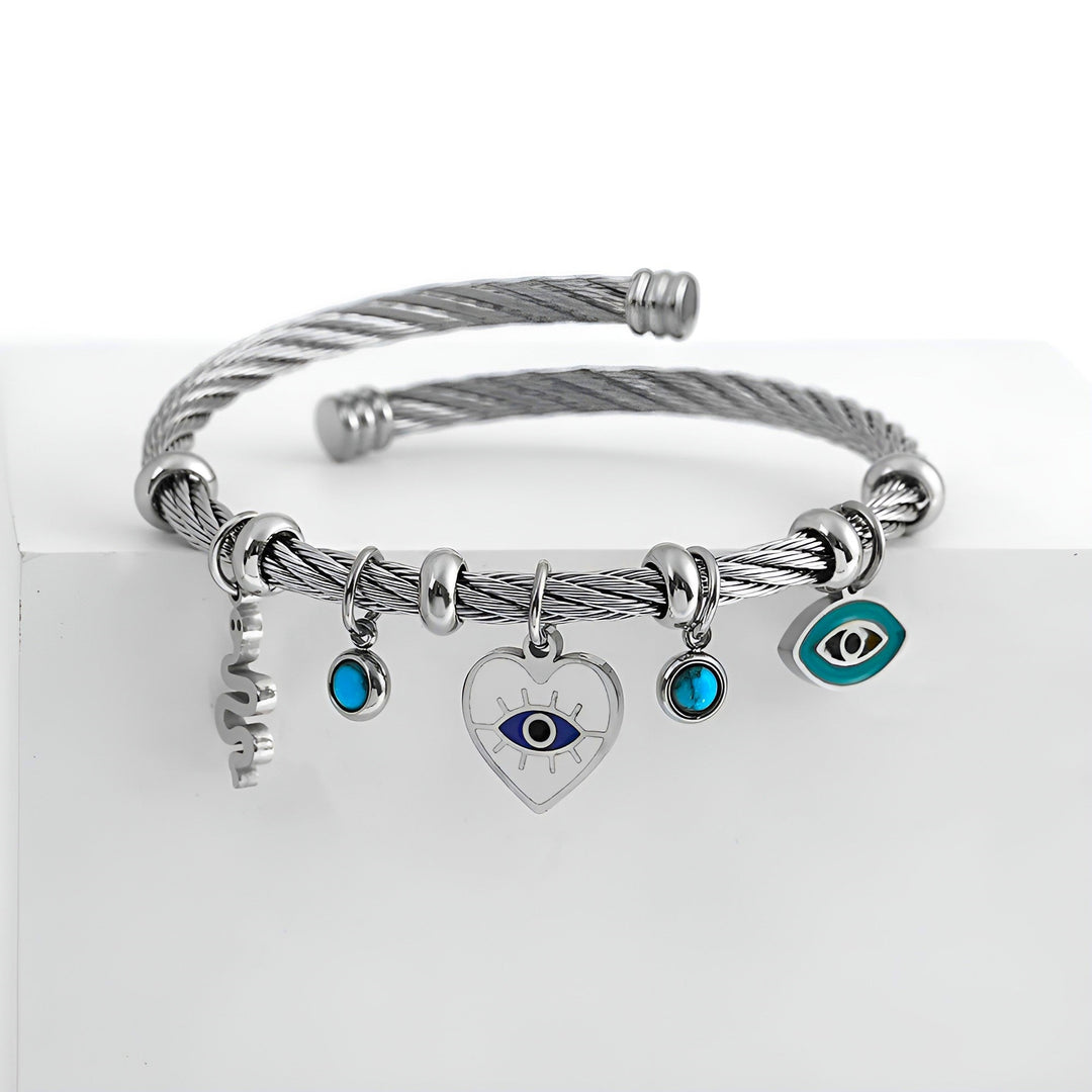 Evil Eye Charm Bracelet