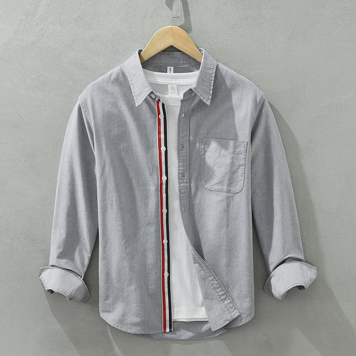 NEO LINEN HOODED SHIRT