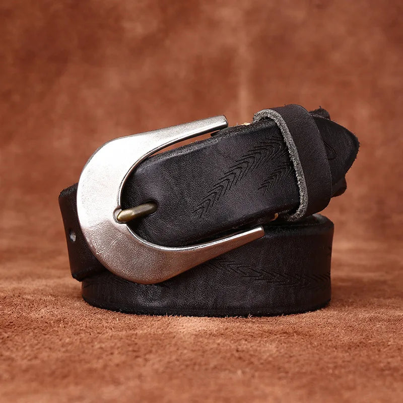 Carvatti Vintage Inspired Leather Belt