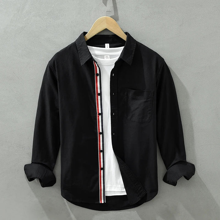 NEO LINEN HOODED SHIRT